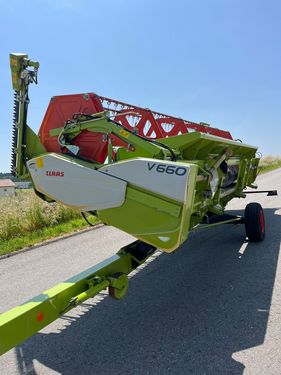 Claas Vario 660 inkl. Rapstrennmesser links/rechts 