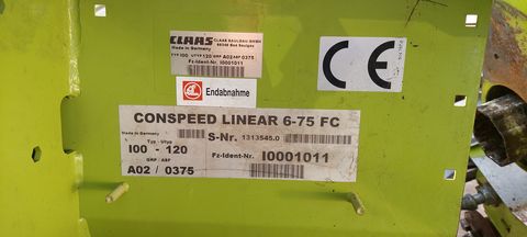 Claas Conspeed Linear 6-75 FC Klappbar