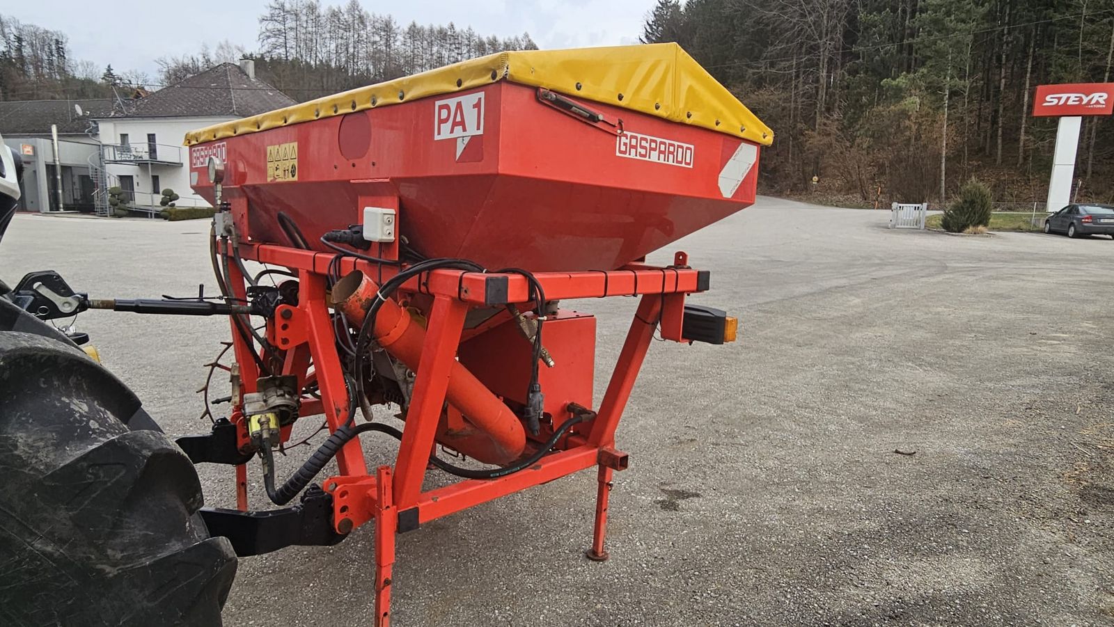 Gaspardo MTi 8 + Fronttank 3