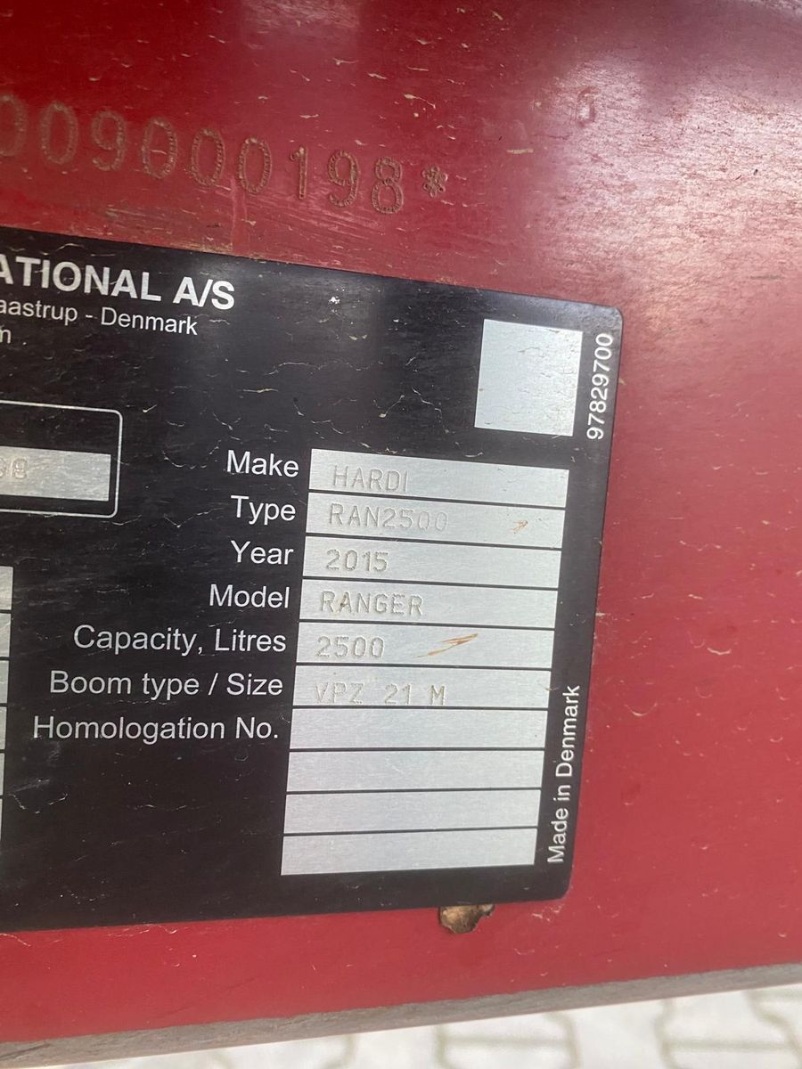 Hardi Ranger 2500 21m 2