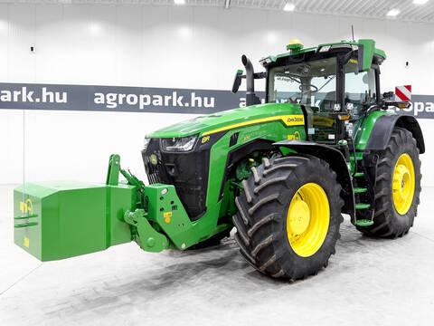 John Deere 8R 370 AutoPowr IVT 50 km/h, axle suspension, Ac