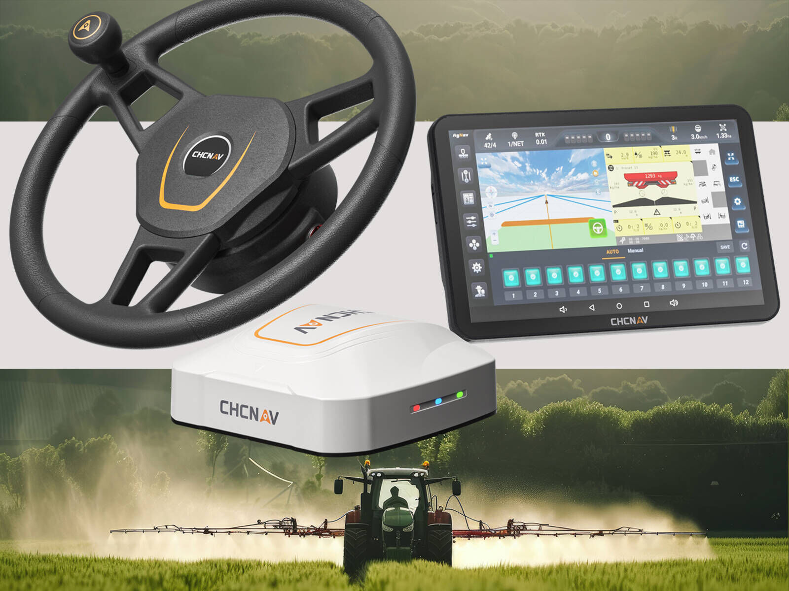 NX612 neue Generation UNIVERSAL RTK Autopilot-St 1