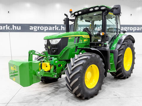 John Deere 6R 130 AutoQuad Plus 24/24 50 km/h, axle suspens