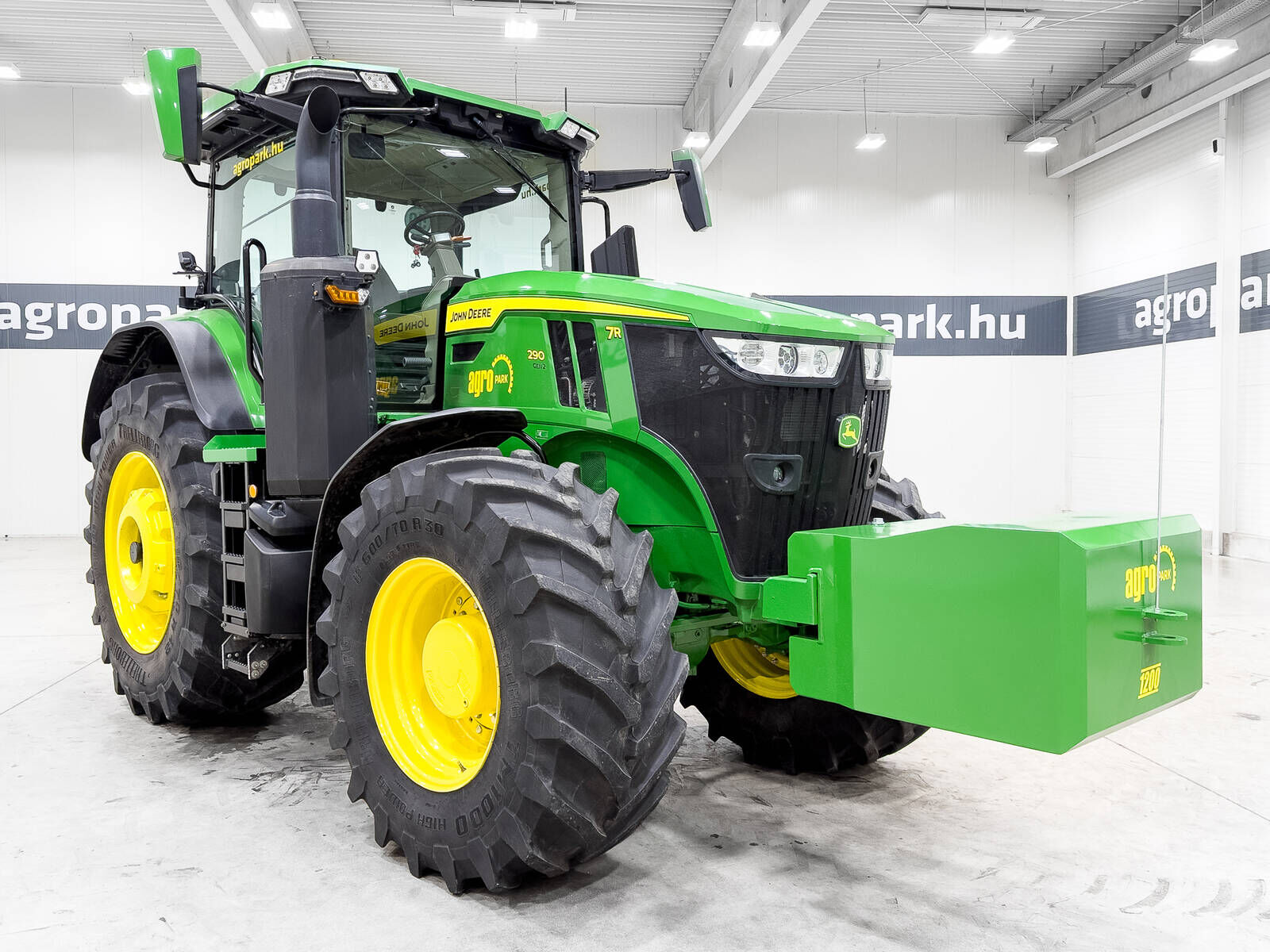 John Deere 7R 290 AutoPowr IVT 50 km/h. axle suspension, Ac 2