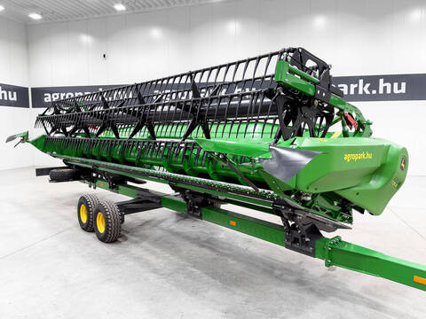 John Deere 725X 7,6 m variable depth grain header, rape sid
