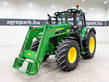 John Deere 6120M AutoQuad Eco 40 km/h transmission, suspend