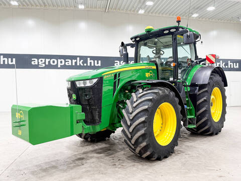 John Deere 8400R e23 Powershift 50 km/h, axle suspension, c