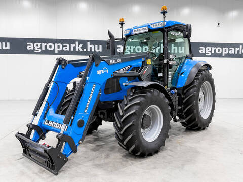 Landini 6-130C Powershift, cab suspension, frontloader,
