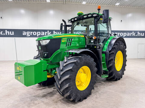 John Deere 6215R AutoPowr IVT 50 km/h, front axle and cab s