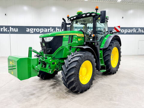John Deere 6R 195 AutoPower IVT 50 km/h transmission, suspe