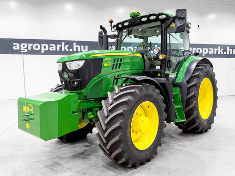 John Deere 6155R AutoPowr IVT 50 km/h, axle suspension, cab