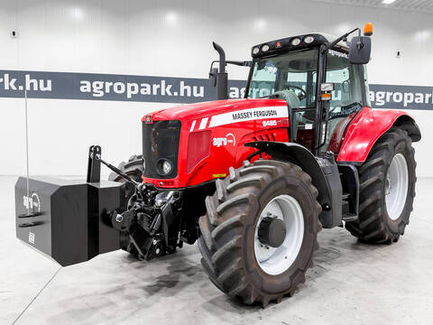 Massey Ferguson 6485 tractor, Dyna-6 Powershift 50 km/h, axle su