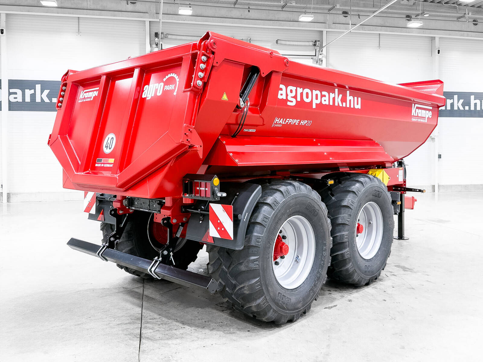 Krampe Halfpipe HP20 Carrier UNUSED 25 tons capacity, 1 3