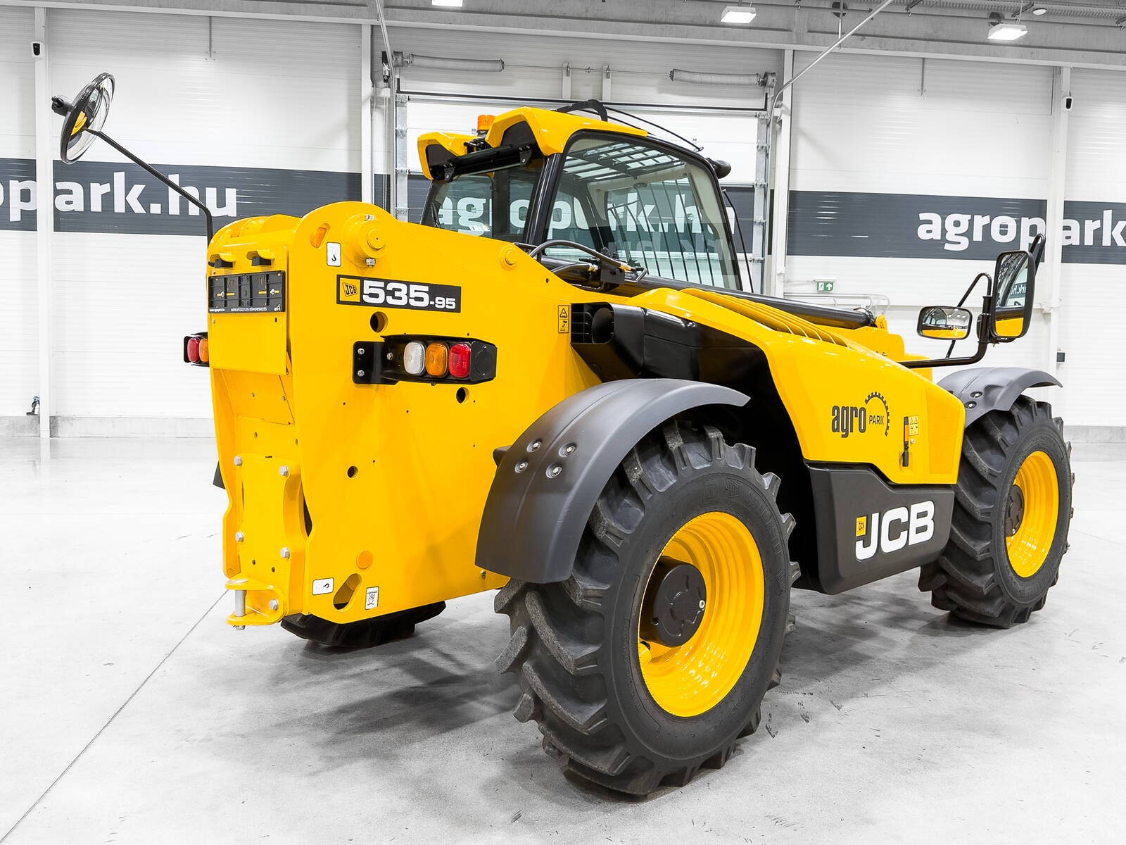 JCB 535-95 telehandler, Joystick, Powershift, air co 3