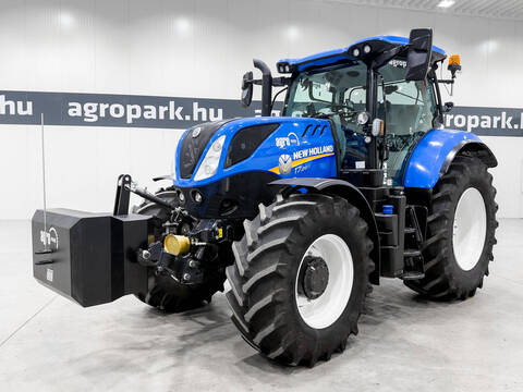 New Holland T7.210 tractor, Power Command 50 km/h, front axl
