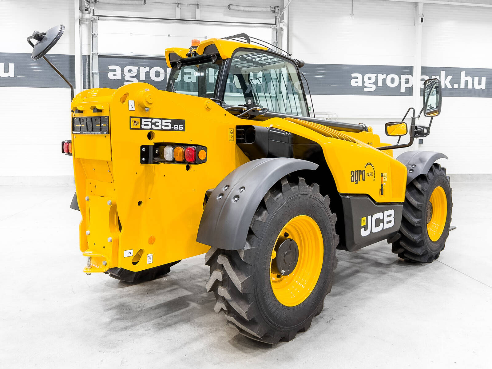 JCB 535-95 telehandler, Joystick, Powershift, air co 3