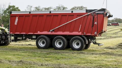 Krampe Rambody 900 (AS 900) 28 ton capacity push off tr