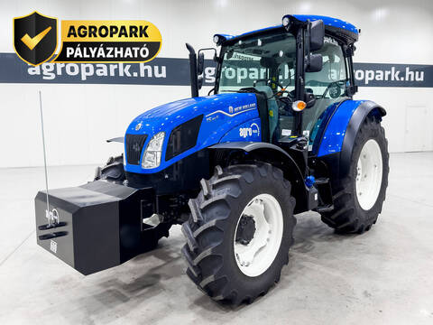 New Holland T5.90S tractor, UNUSED, air seat, air brakes