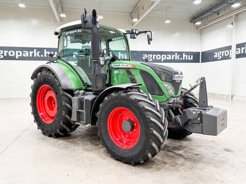 Fendt 516 Vario Profi Vario 50 km/h transmission, susp