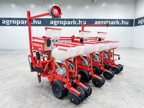 Gaspardo MTE 6-row precision planter, 1,200 L fertilizer