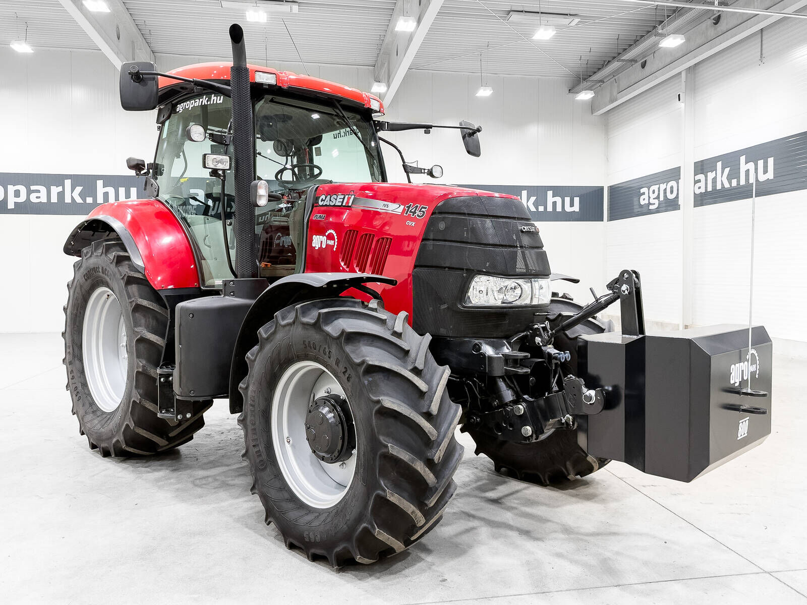 Case IH Puma 145 CVX CVX 50 km/h, axle suspension, cab s 2
