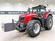 Massey Ferguson 8740S Dyna-VT 31 mph, suspended axle, suspended 