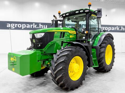 John Deere 6R 155 AutoQuad Plus 20/20 50 km/h, axle suspens