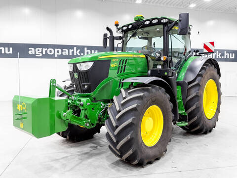 John Deere 6215R AutoPowr IVT 50 km/h, axle suspension, cab