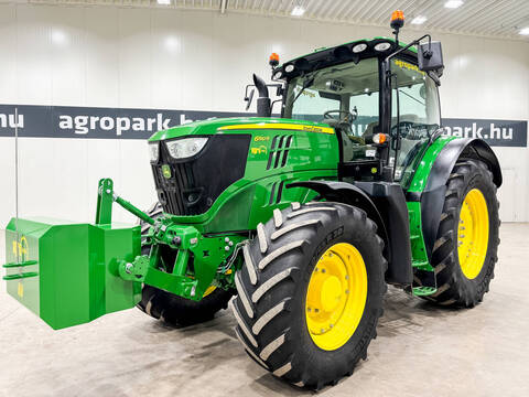 John Deere 6190R PowerQuad, TLS, cab suspension, ISOBUS, ai
