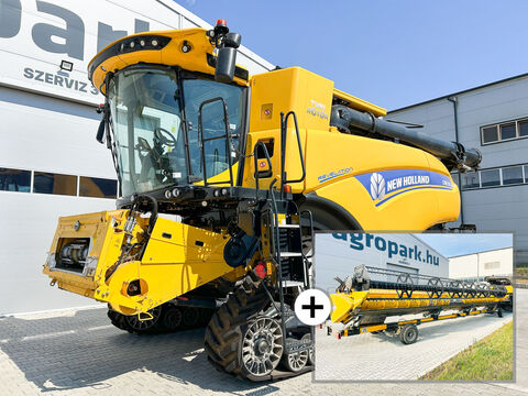 New Holland CR10.90 SmartTrax combine harvester, 12,5 m Vari