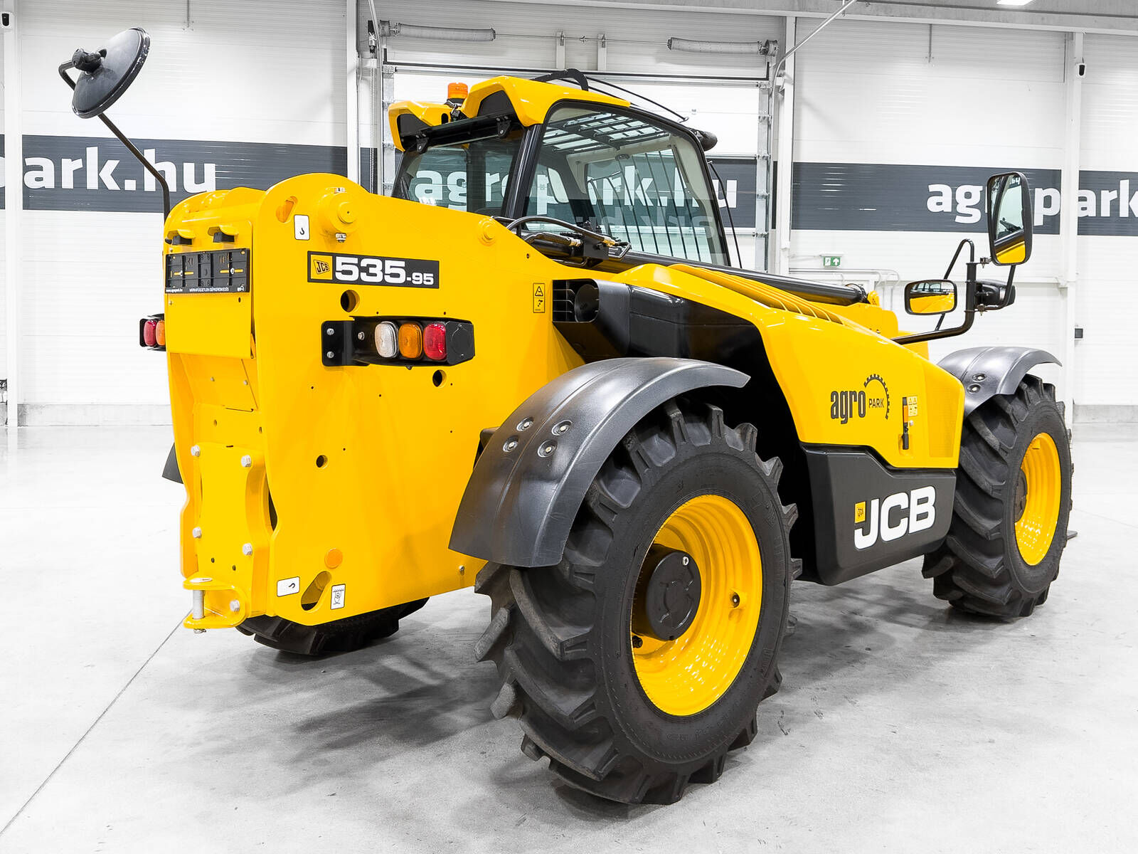 JCB 535-95 telehandler, Joystick, Powershift, air co 3