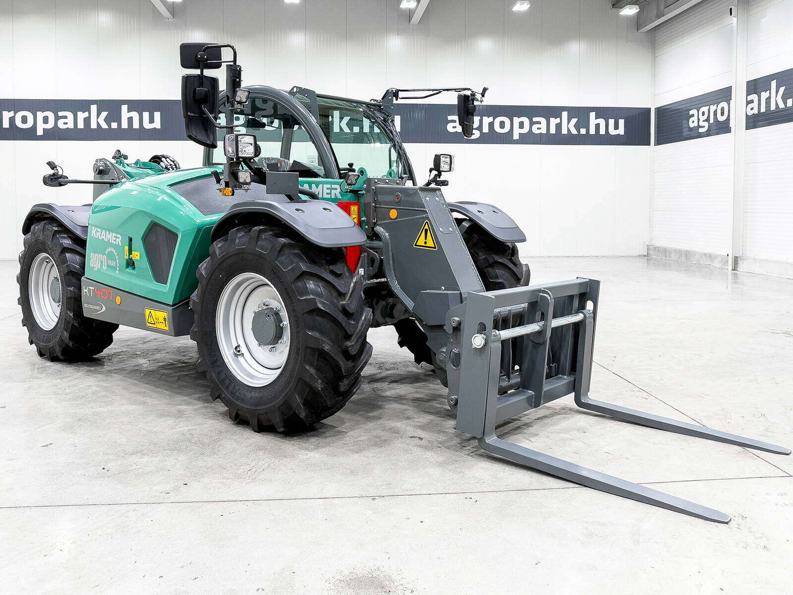 Kramer KT407 telehandler, 40 km/h, unused, bucket rattl 2