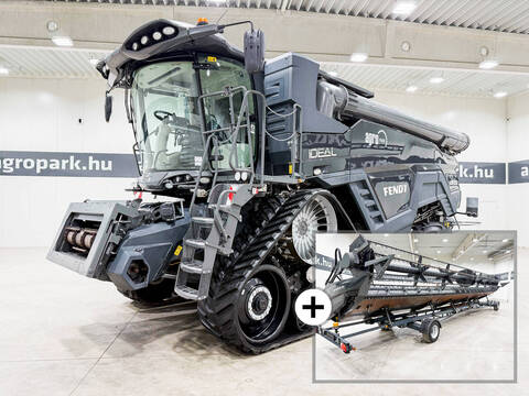 Fendt Ideal 9 T rotary combine with 12.2 m 7040 Draper