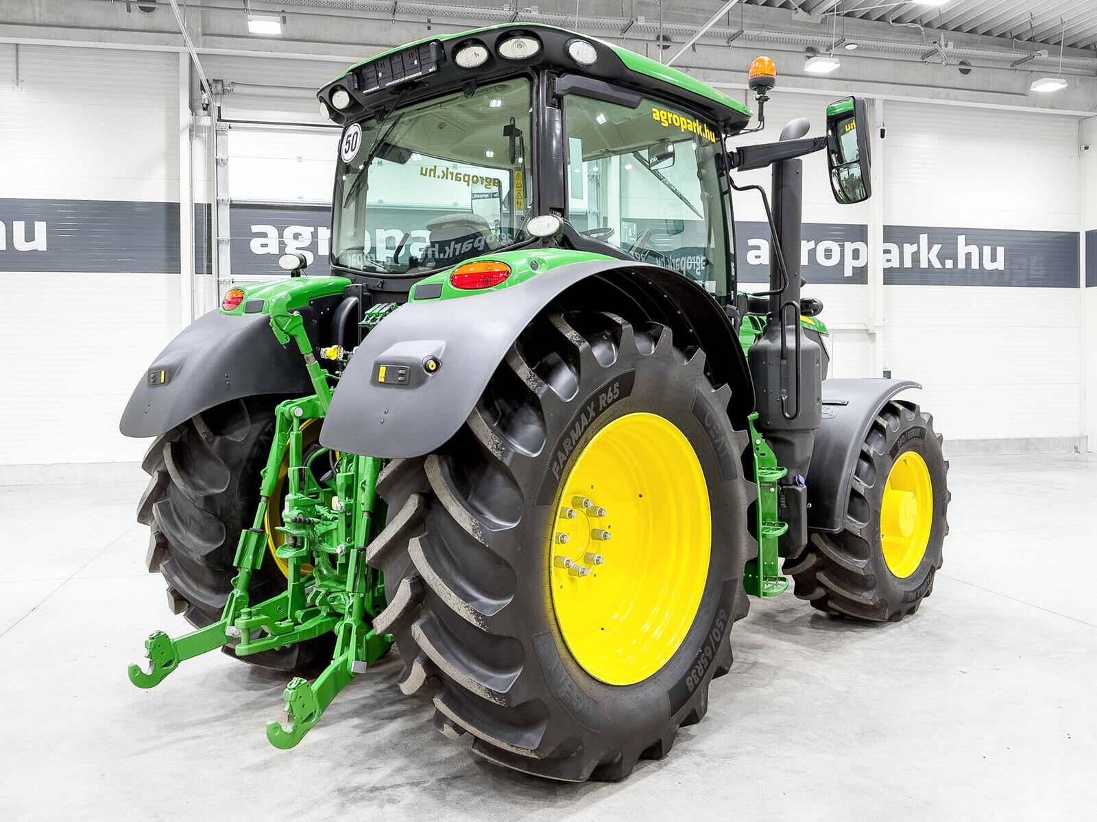 John Deere 6155R tractor, DirectDrive 50 km/h, TLS, HCS, Au 3