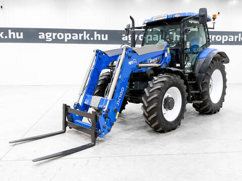 New Holland T6010 Plus tractor, Powershift, frontloader, fro
