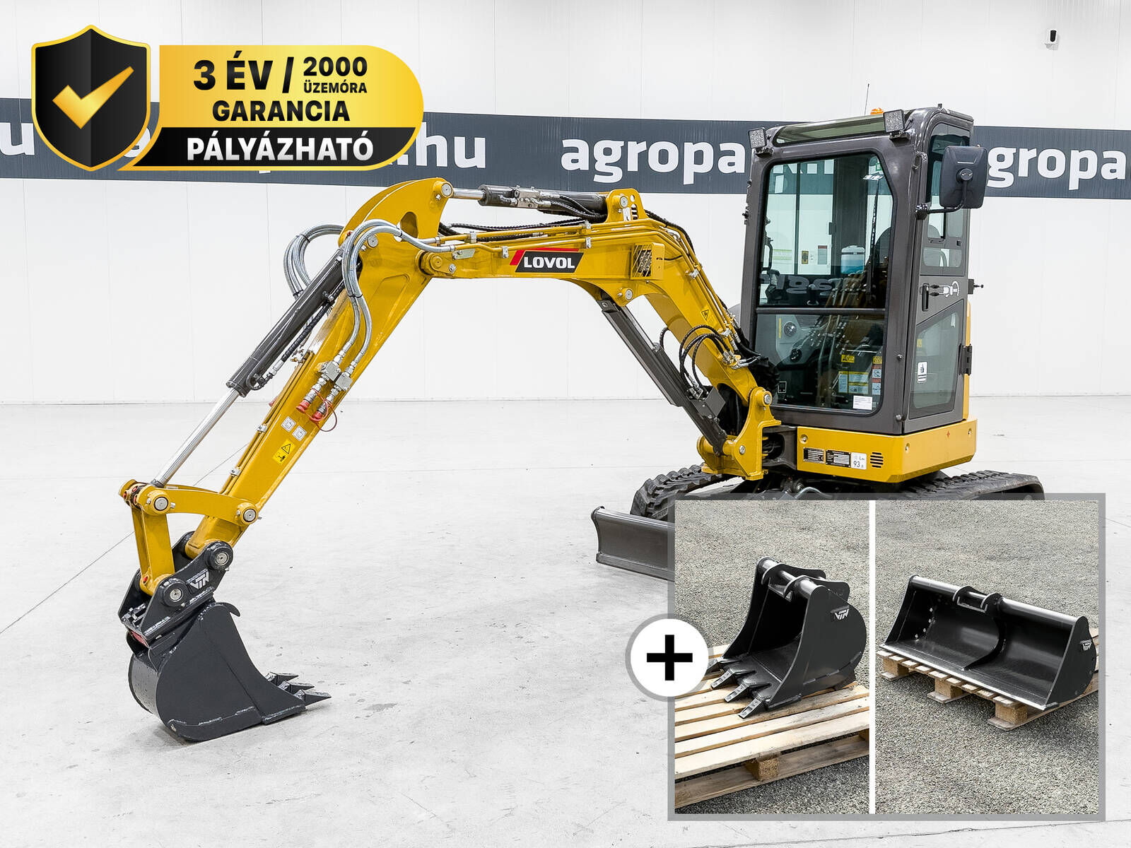 FR26F-u mini excavator, with Japanese main compo 1
