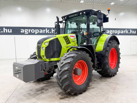 Claas Arion 550 CMATIC 50 km/h transmission, suspended