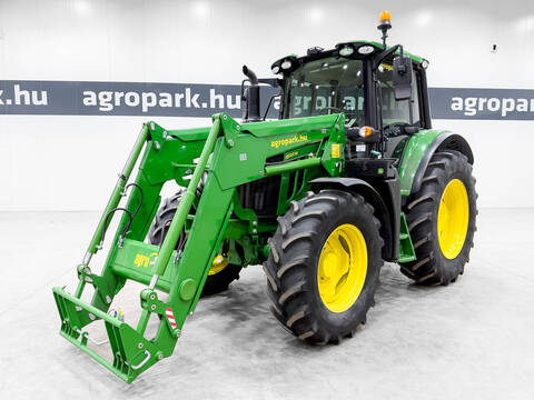John Deere 6120M PowrQuad Plus 24/24 transmission, TLS, cab