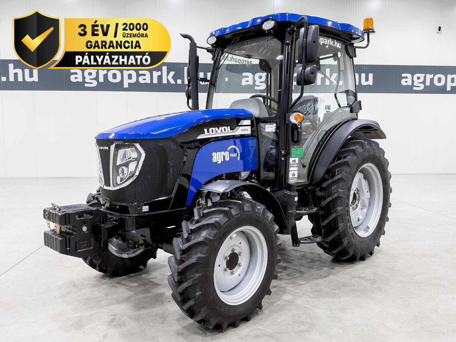 Lovol M3075 M754 tractor with air brakes, Doosan/Hyund 1