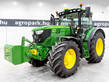 John Deere 6155R tractor, DirectDrive 50 km/h, TLS, cab sus