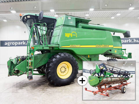 John Deere 9560 WTS 5-walker combine, 5.5 m 618R header + t