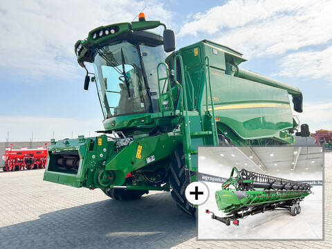 John Deere T670i Hillmaster 6-walker combine, 9.15 m 630X V