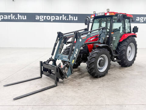Case IH JXU 115 tractor, 40 km/h, front loader, air brak