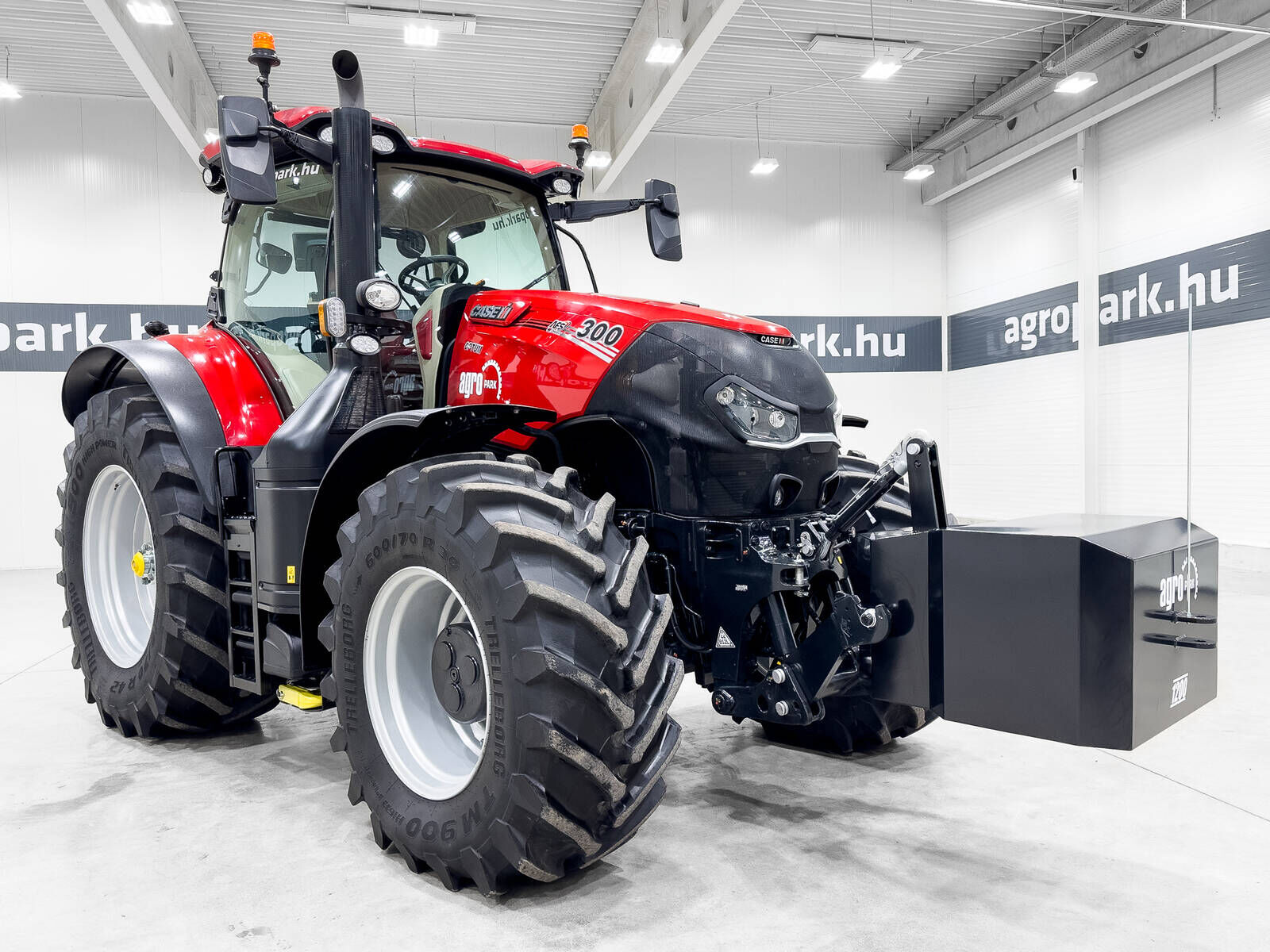 Case IH Optum 300 CVX tractor, with full guidance 2