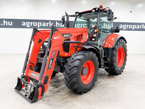 Kubota M7152 54/27 powershift, 50 km/h, suspended front