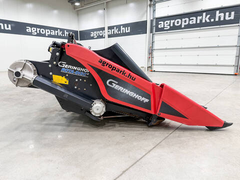 Geringhoff RD 675/F 6-row corn header with Claas Tucano and