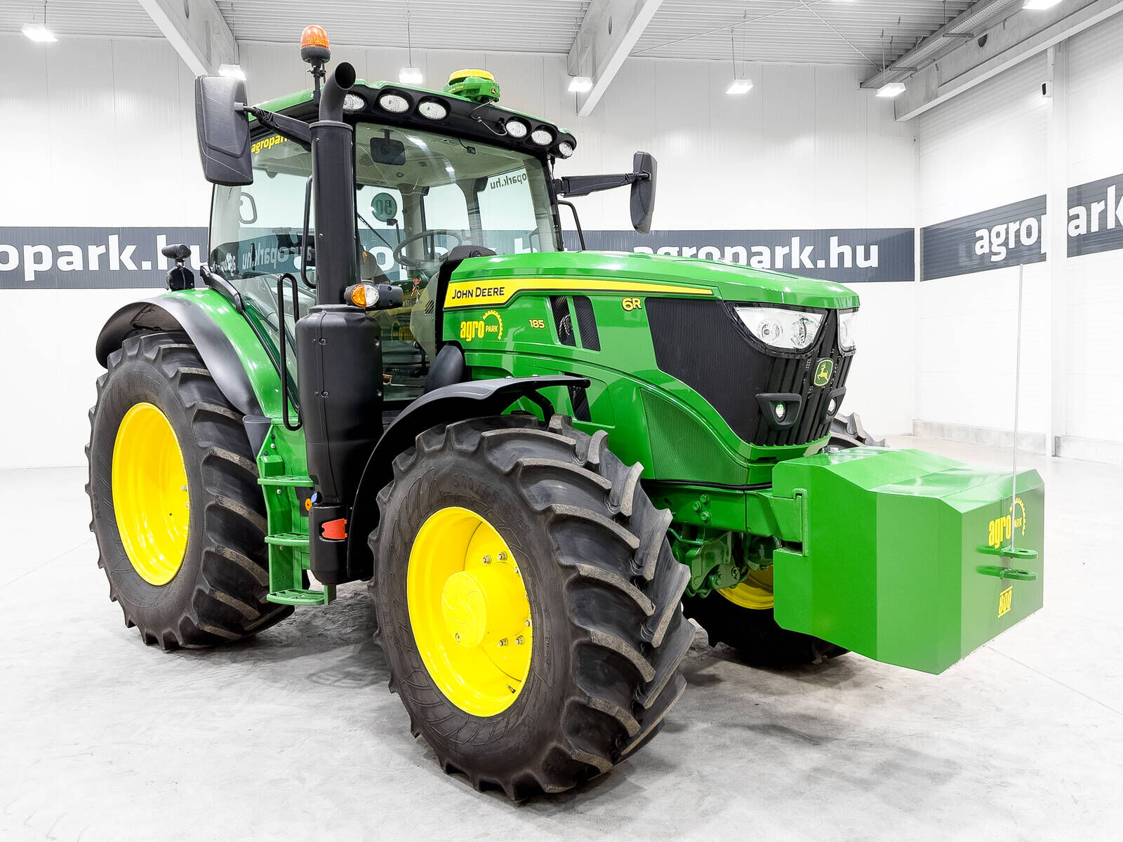 John Deere 6R 185 AutoPowr IVT 50 km/h, axle suspension, ca 2