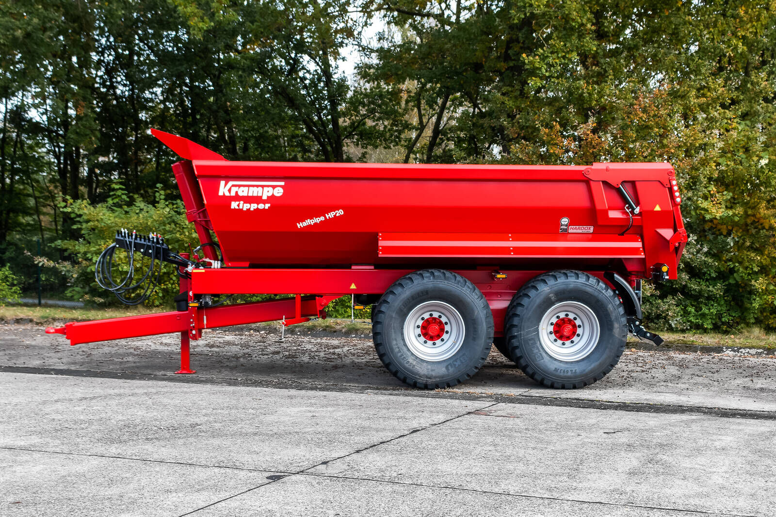 Halfpipe HP20 Carrier 25 tons capacity, 12,1 m3, 1