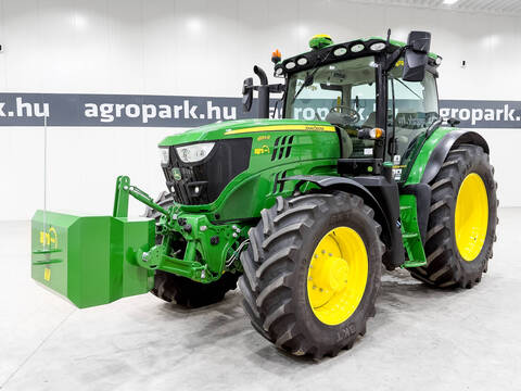 John Deere 6155R DirectDrive 24/24 50 km/h, axle suspension