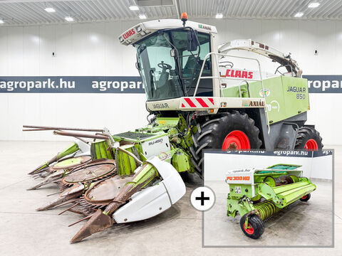 Claas Jaguar 850 RU 450 Xtra 6-row corn header, PU 300
